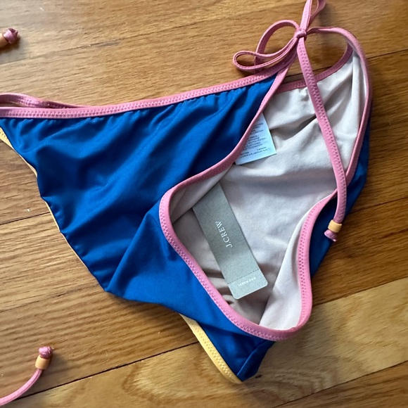 J Crew Playa Miami bikini bottom -blue multi NWT - Picture 1 of 10